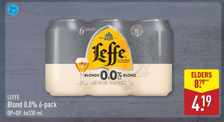 LEFFE Blond 0.0% 6-pack
