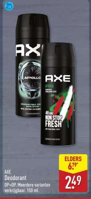 Axe deodorant