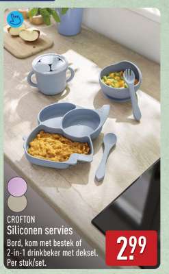 CROFTON Siliconen servies