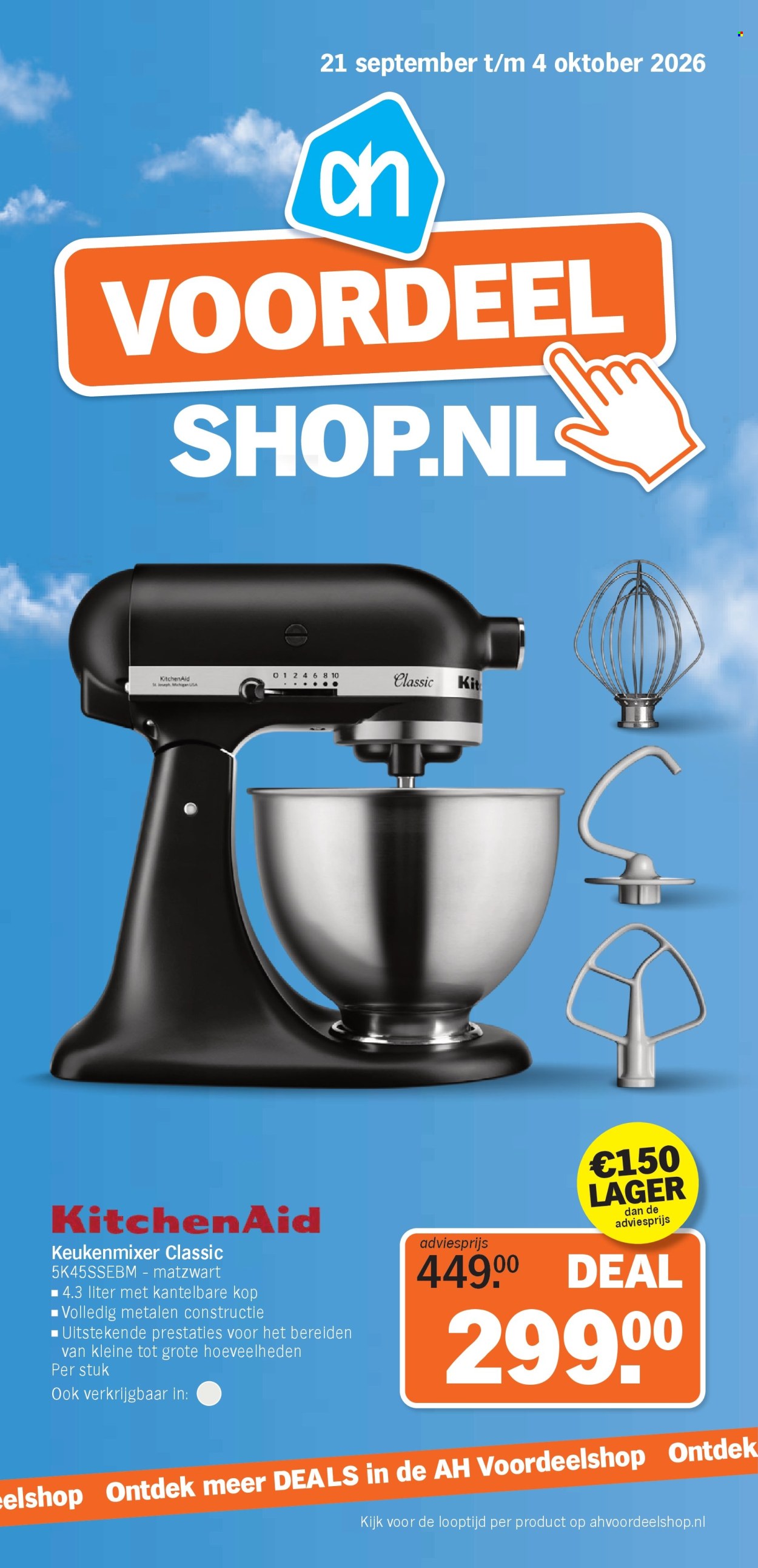 Albert Heijn-aanbieding - 21-9-2026 - 4-10-2026. Pagina 1