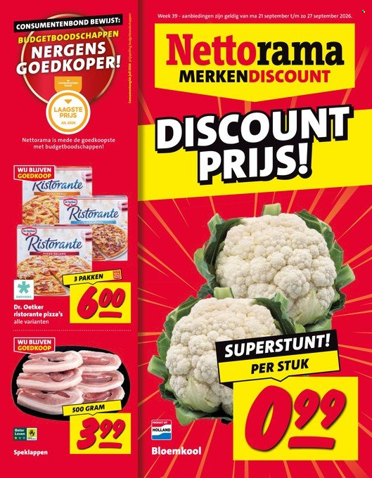 Nettorama-aanbieding - 21-9-2026 - 27-9-2026. Pagina 1
