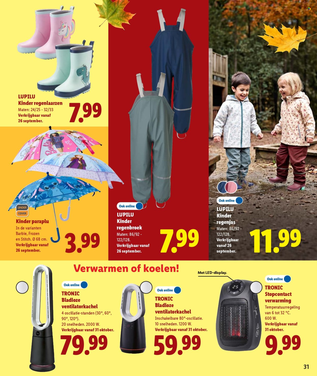 Lidl-aanbieding - 23-9-2026 - 1-11-2026. Pagina 31