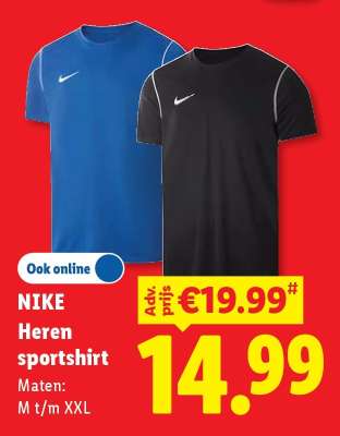 NIKE Heren sportshirt