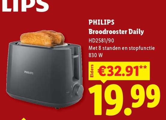 PHILIPS Broodrooster Daily