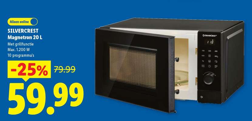 SILVERCREST Magnetron 20 l