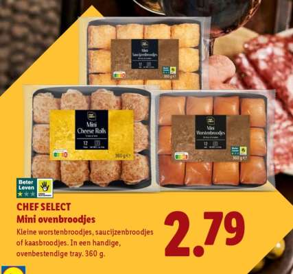 CHEF SELECT Mini ovenbroodjes