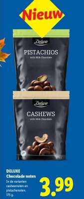 DELUXE Chocolade noten