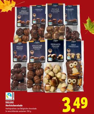 DELUXE Herfstchocolade