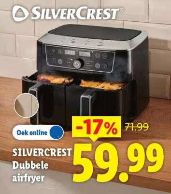 SILVERCREST Dubbele airfryer