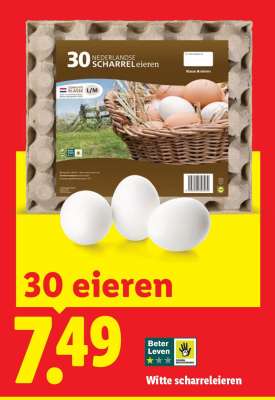 30 eieren