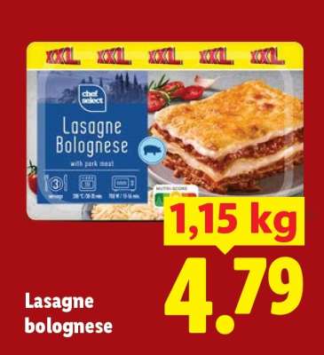 Lasagne Bolognese