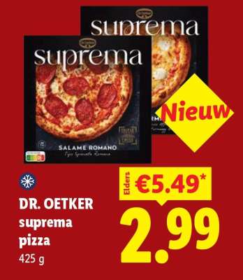 Dr. Oetker Suprema pizza