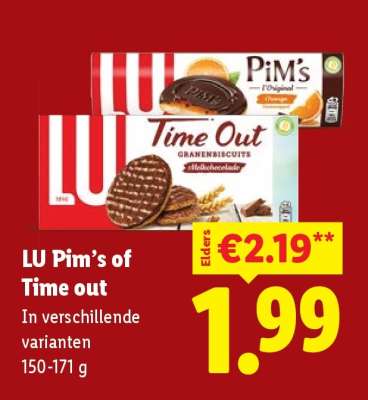 LU Pim’s of Time out