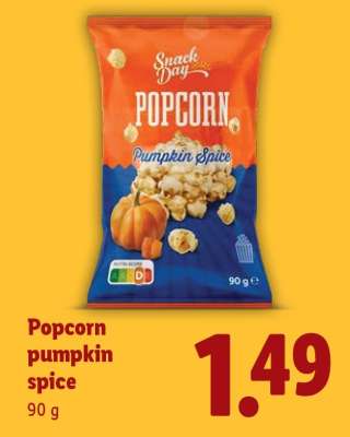 Popcorn pumpkin spice