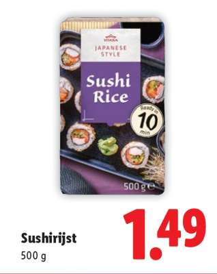 Sushirijst