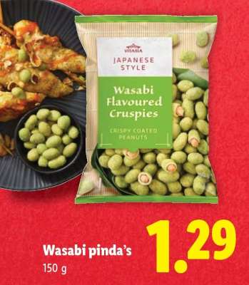 Wasabi pinda's