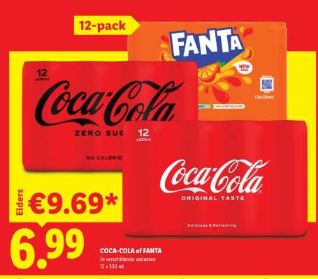 Coca-Cola of Fanta