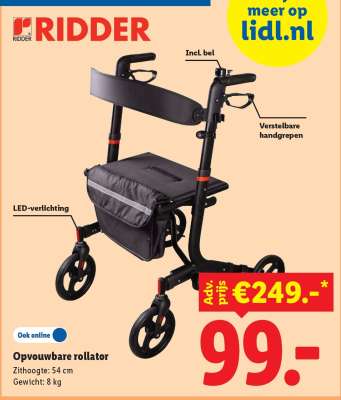 Opvouwbare rollator