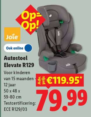 Joie Autostoel Elevate R129
