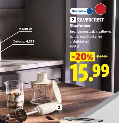 SILVERCREST Staafmixer