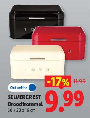SILVERCREST Broodtrommel