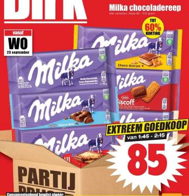 MILKA CHOCOLADEREEP