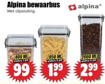 Alpina bewaarbus