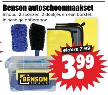 Benson autoschoonmaakset