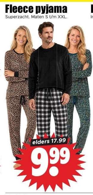 Fleece pyjama