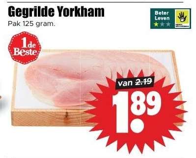 Gegrilde Yorkham