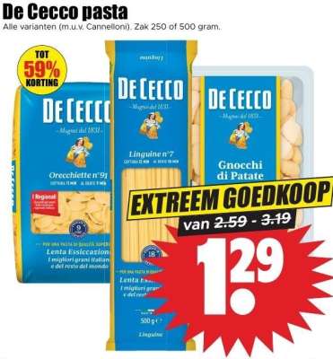 De Cecco pasta
