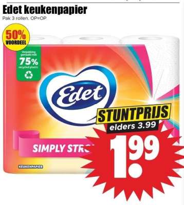 Edet keukenpapier
