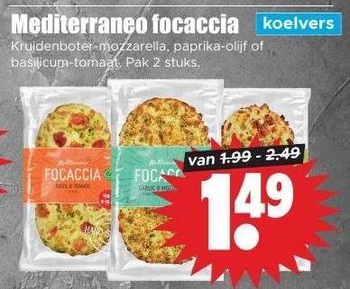 Mediterraneo focaccia
