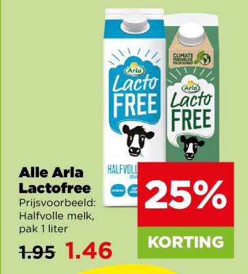 Alle Arla Lactofree