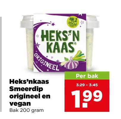 Heks’nkaas Smeerdip origineel en vegan