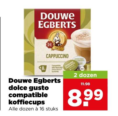 Douwe Egberts dolce gusto compatible koffiecups