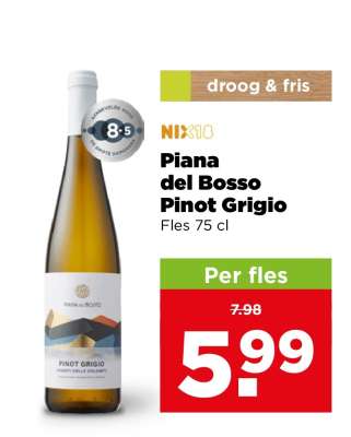 Piana del Bosso Pinot Grigio