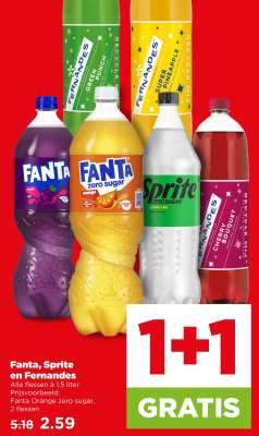 Fanta, Sprite en Fernandes