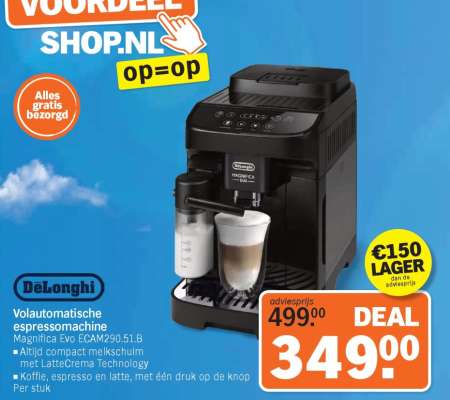 DeLonghi Volautomatische espressomachine