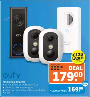 eufy Combideal Deurbel