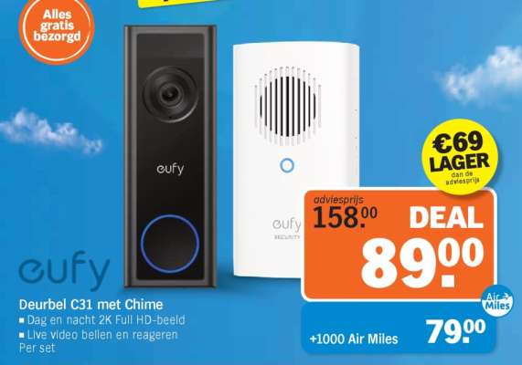 Deurbel C31 met Chime