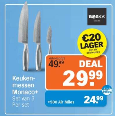 Keukenmessen Monaco+