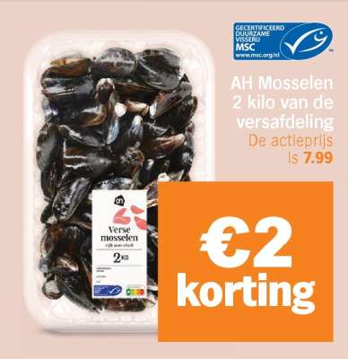AH Mosselen 2 kilo