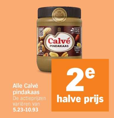 Alle Calvé pindakaas