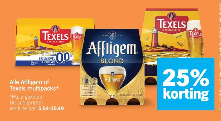 Affligem of Texels multipacks