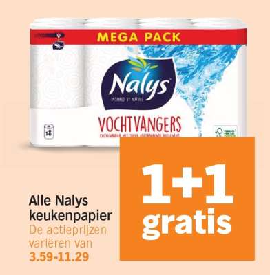 Alle Nalys keukenpapier