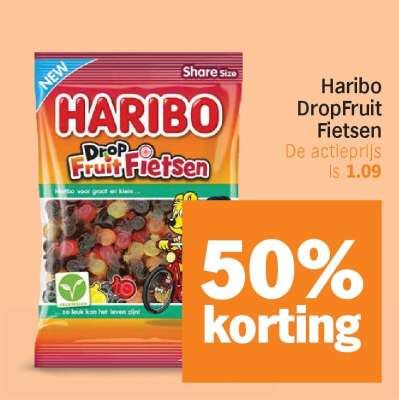 Haribo DropFruit Fietsen