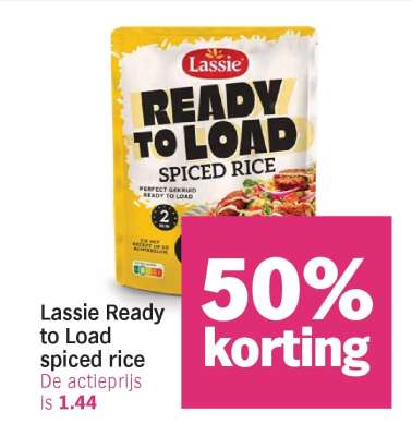 Lassie Ready to Load spiced rice