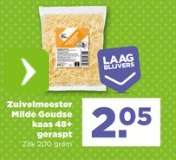 Zuivelmeester Milde Goudse kaas 48+ geraspt