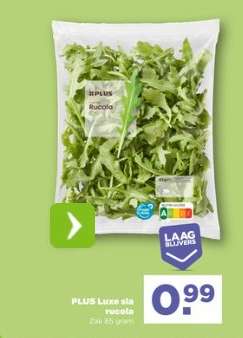 PLUS Luxe sla Rucola